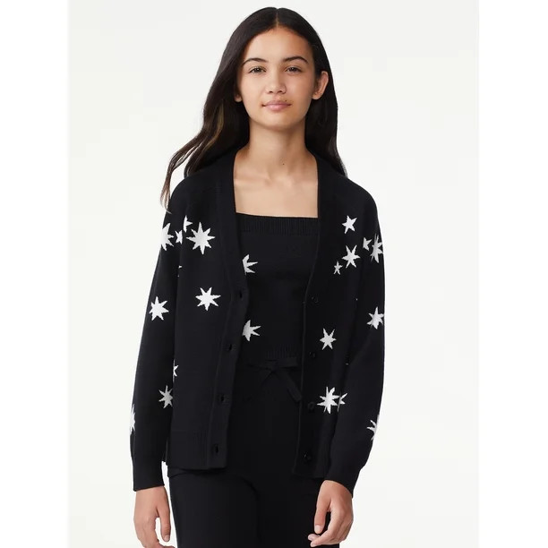 Free Assembly Girls Cami and Cardigan Set, 2-Piece, Sizes 4-18 | Walmart (US)