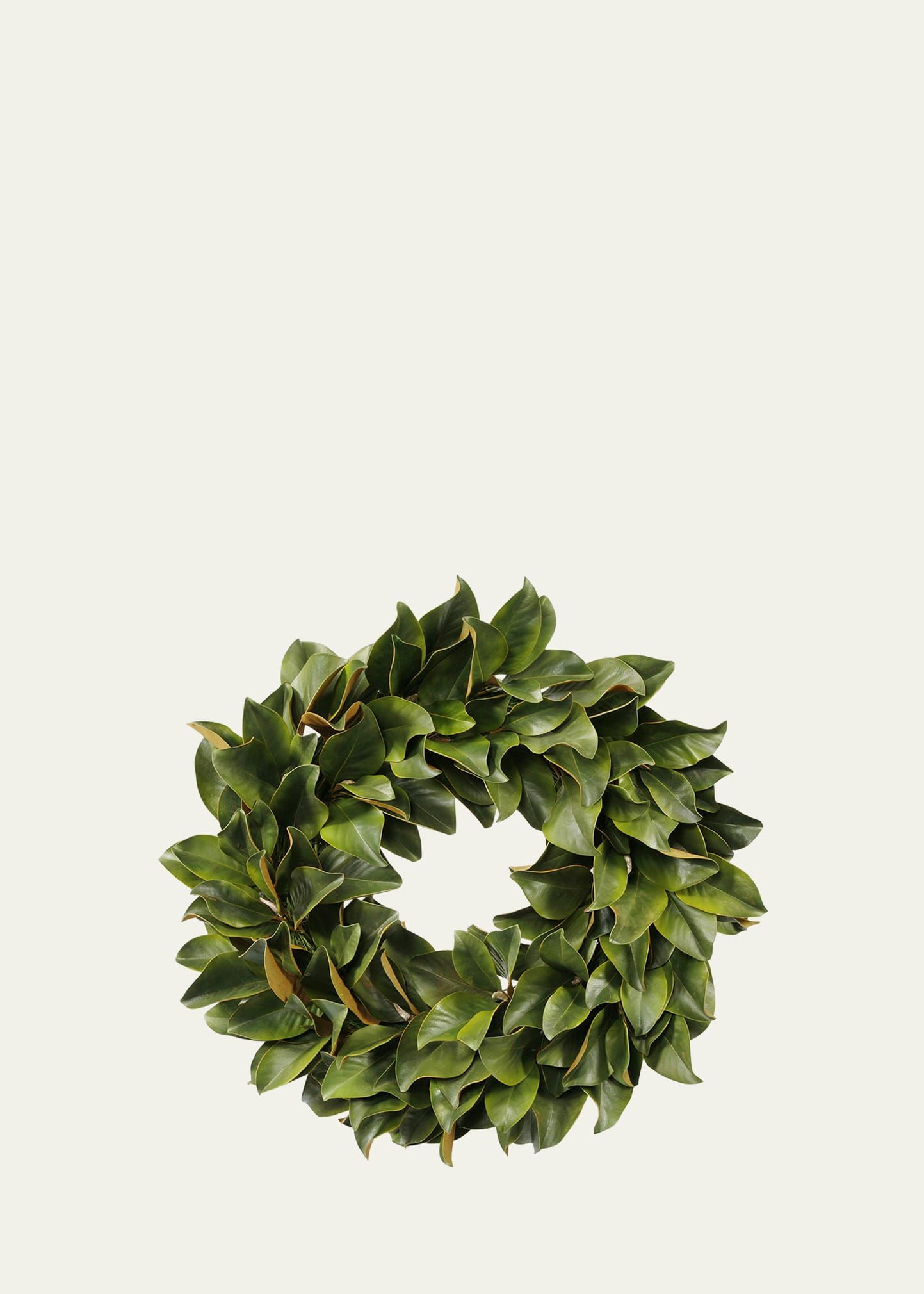 Jim Marvin 36" Magnolia Leaf Wreath | Bergdorf Goodman