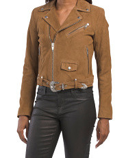 Suede Moto Jacket | TJ Maxx