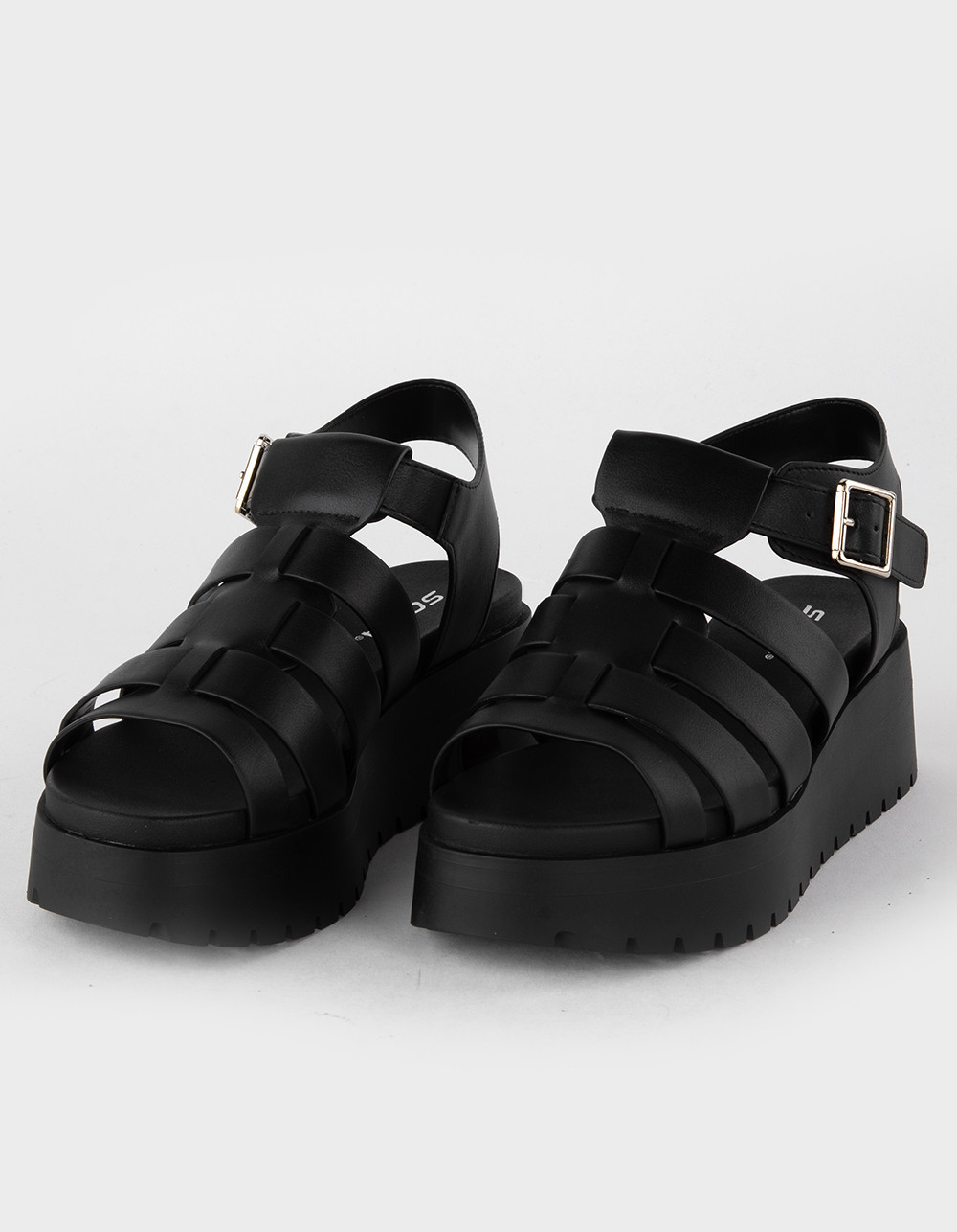 SODA Fisherman Womens Flatform Sandals | Tillys