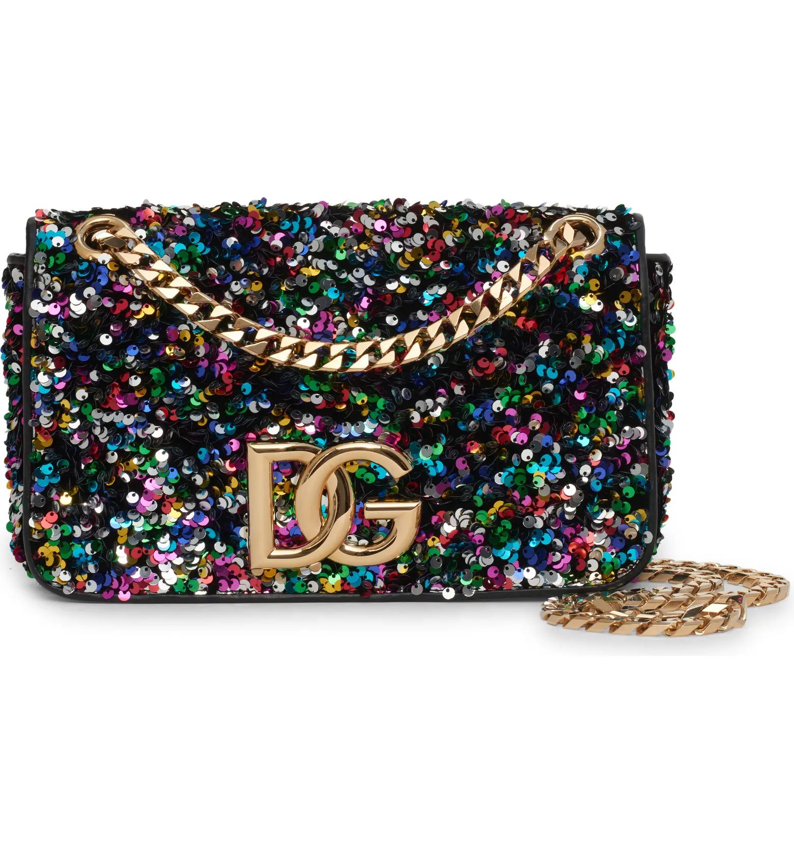 Dolce&Gabbana DG Girls 3.5 Sequin Shoulder Bag | Nordstrom | Nordstrom