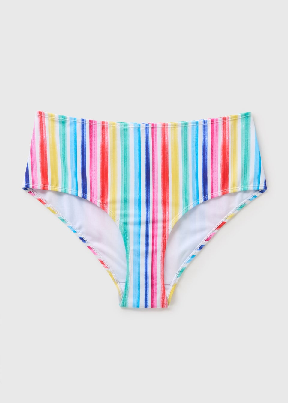 DD+ Multicolour Stripe Bikini Bottoms | Matalan (UK)