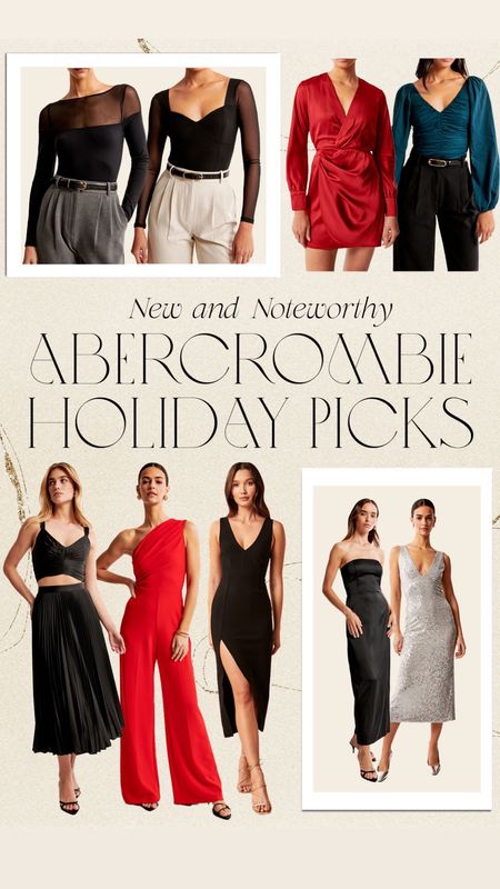 Holiday approved picks from Abercrombie 

#LTKHoliday #LTKparties #LTKSeasonal