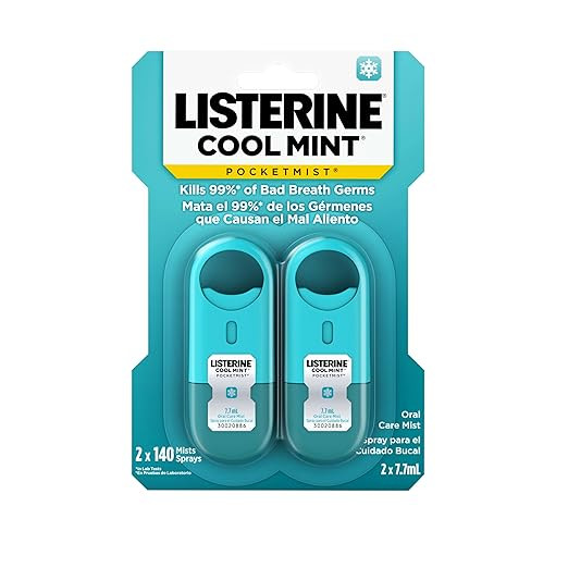 Listerine Pocketmist Cool Mint, 2 Count | Amazon (UK)