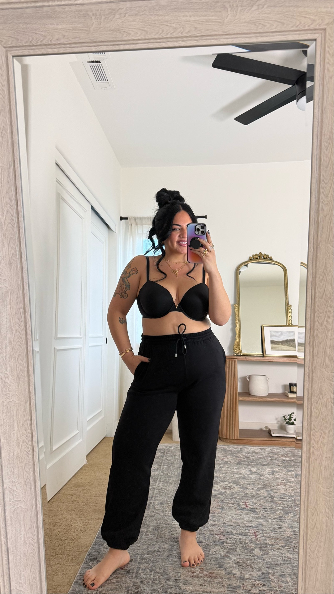 I’m obsessed with @victoriassecret bras and undies!!! I’m wearing a 40c for the perfect fit. I’m also a size large in pants and xl in sweaters for a more baggy fit. 

#VSPartner

#LTKgrwm #LTKWorkwear #LTKMidsize