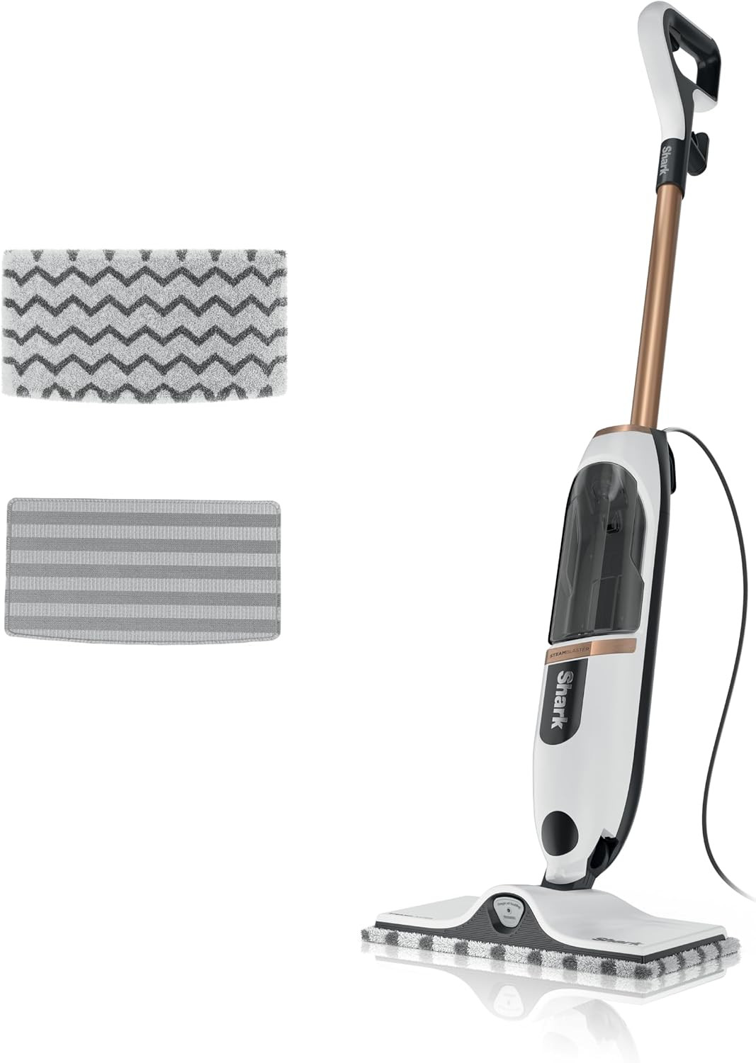 Shark SteamSpot Steam Mop with Steam Blaster Technology, White, S2001 | Amazon (US)