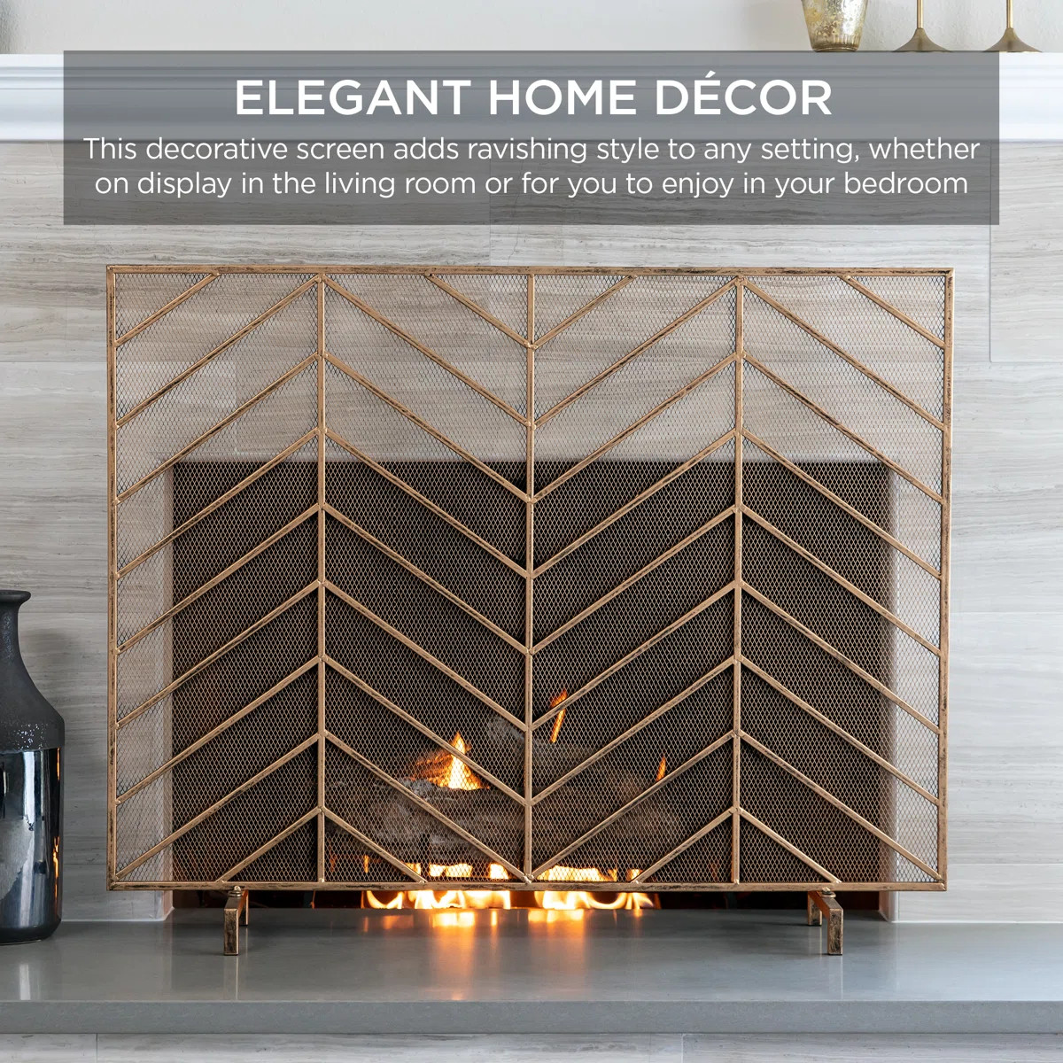 Hewish Iron Fireplace Screen | Wayfair North America