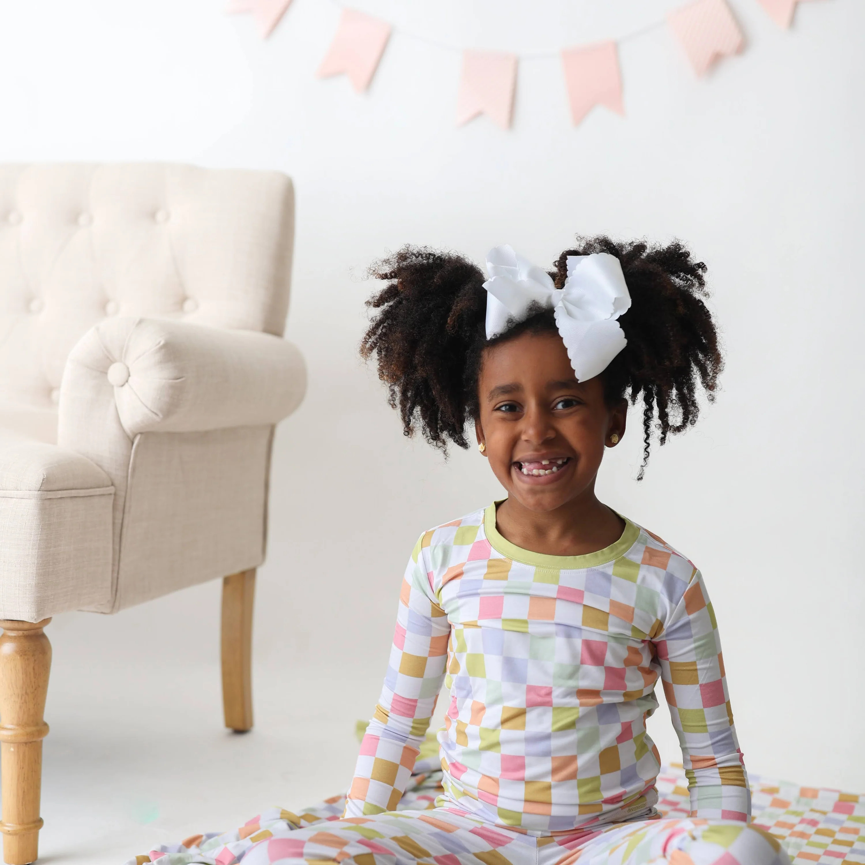 LUCKY CHARM CHECKS DREAM SET | Dream Big Little Co.