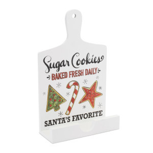 Santa's Favorite Christmas Cookbook Holder - 13.5 | Christmas Central