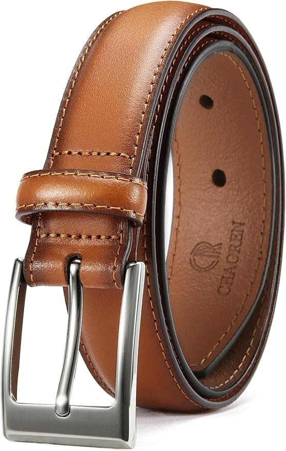 CHAOREN Mens Belts Leather 1 1/8" for Gift Men - Perfect Companion to Mens Dress Shoes | Amazon (US)