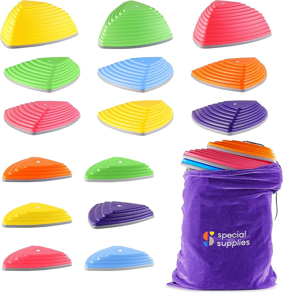 Special Supplies Stepping Stones for Kids Indoor and Outdoor Balance Blocks Promote Coordination,... | Amazon (US)
