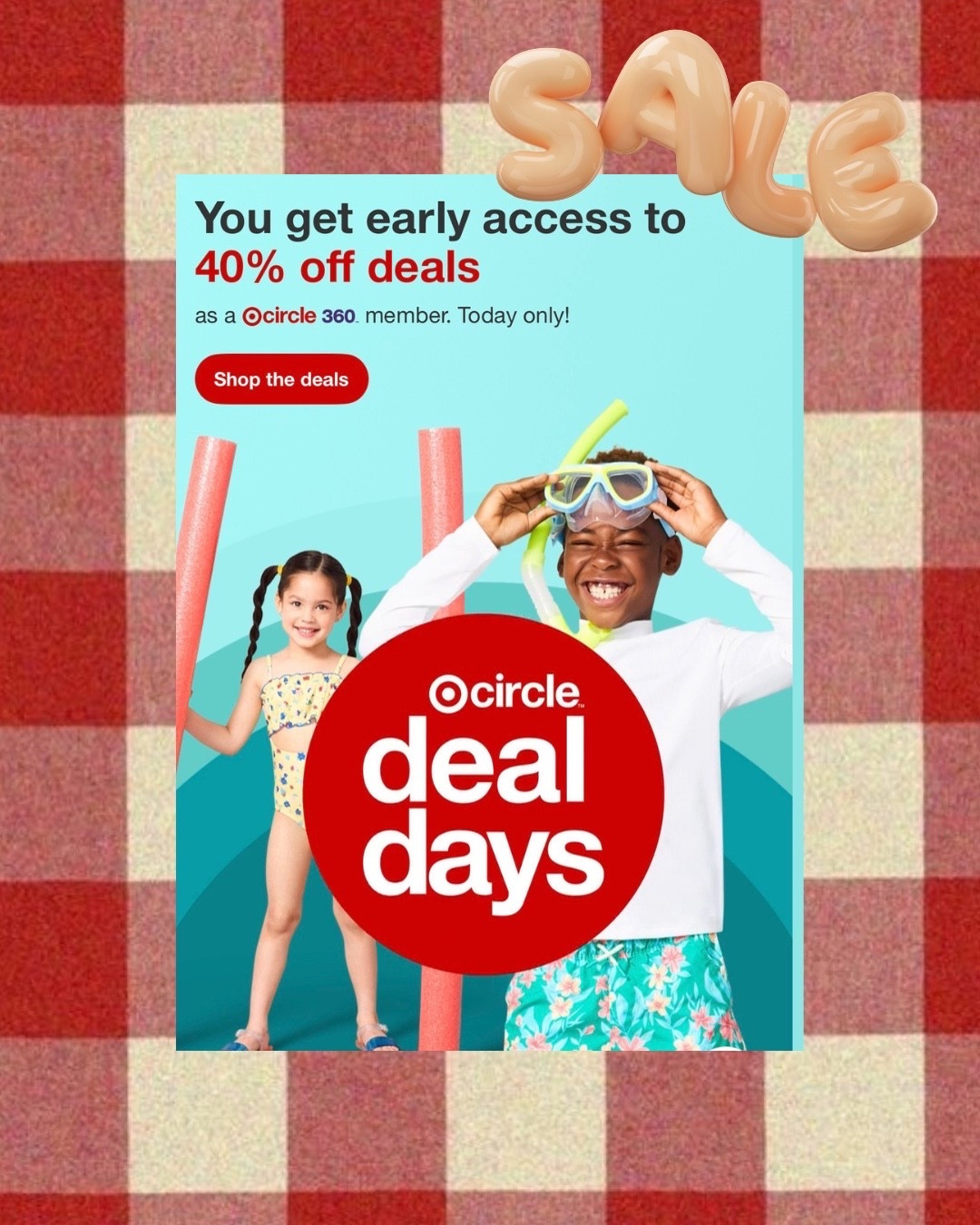 Target Deal Days is upon us! 🎯
Get ready to score some amazing deals for the entire family.

#LTKmomlife #LTKSaleAlert #LTKootd