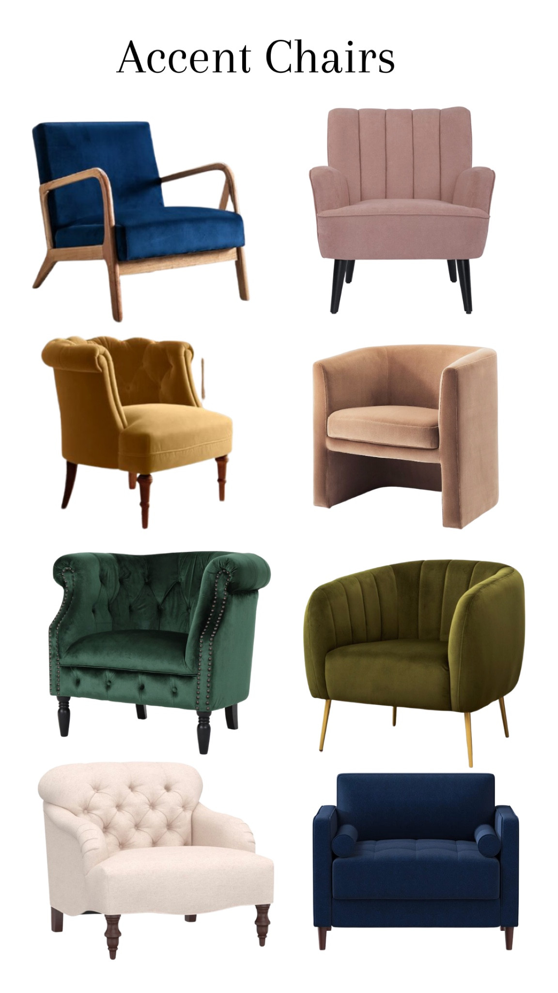 Accent Chairs

#LTKstyletip #LTKhome