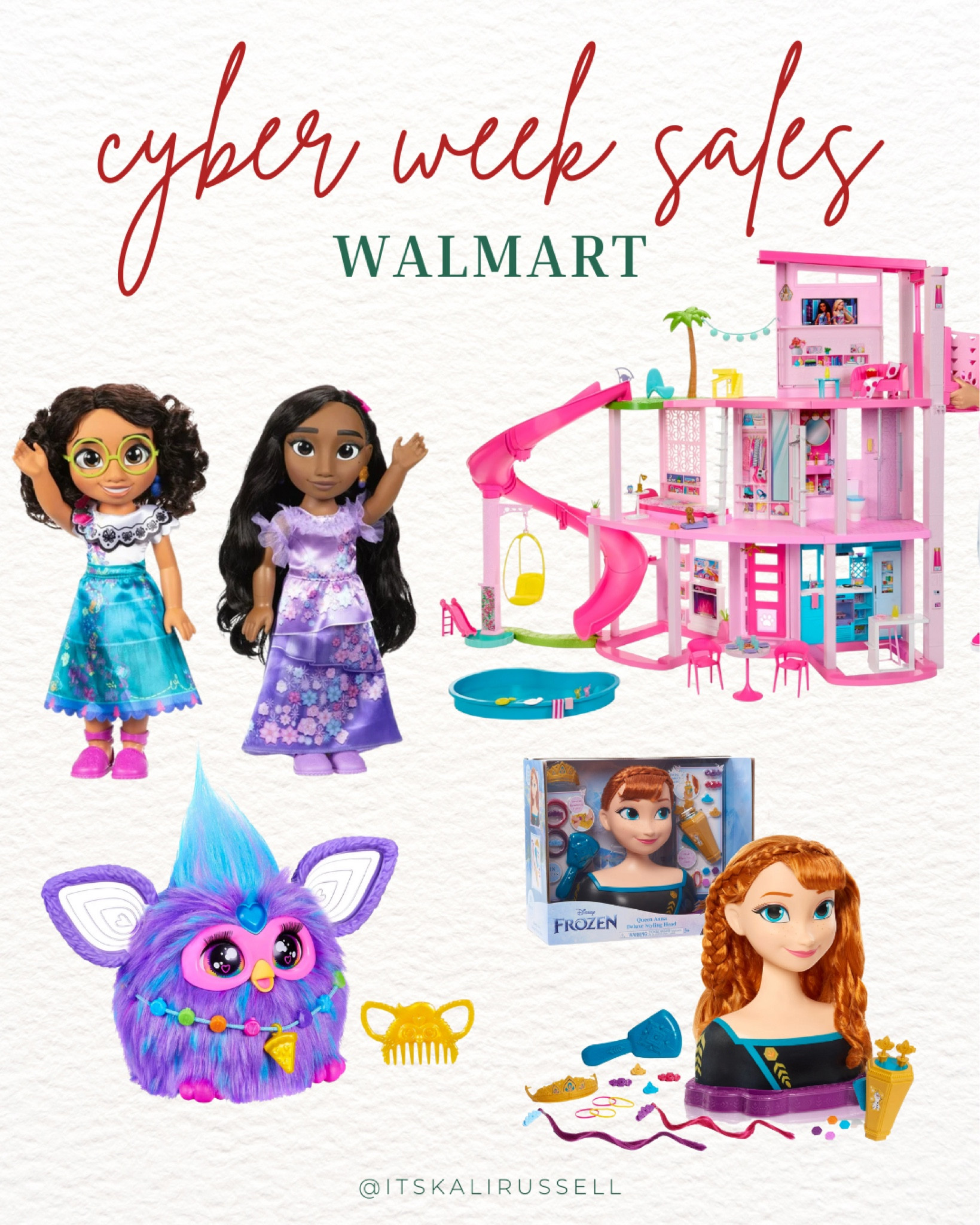 Gifts for her
Girl toys 
Dolls 
Barbie 
Furby
Kids gifts 
Christmas presents 

#LTKkids #LTKGiftGuide #LTKCyberWeek