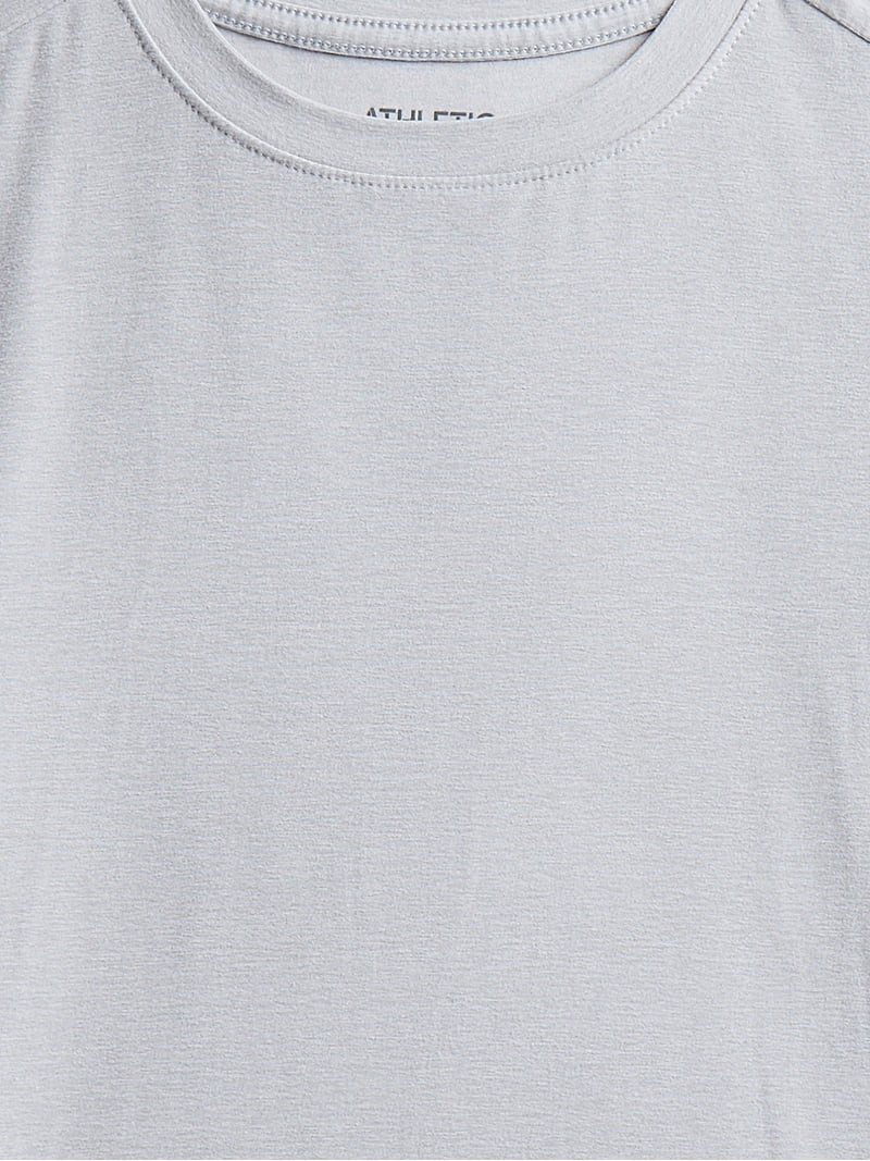 Athletic Works Boys Active ButterCore Knit Tee, Sizes 4-18 & Husky | Walmart (US)