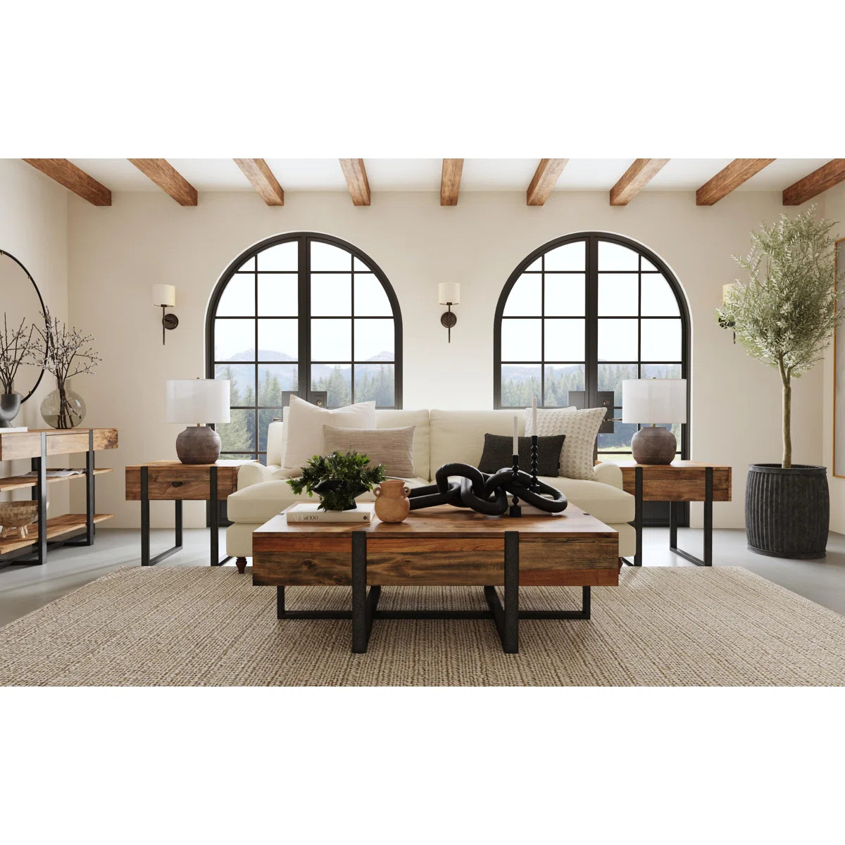 Ralls Solid Wood Top End Table with Storage | Wayfair North America