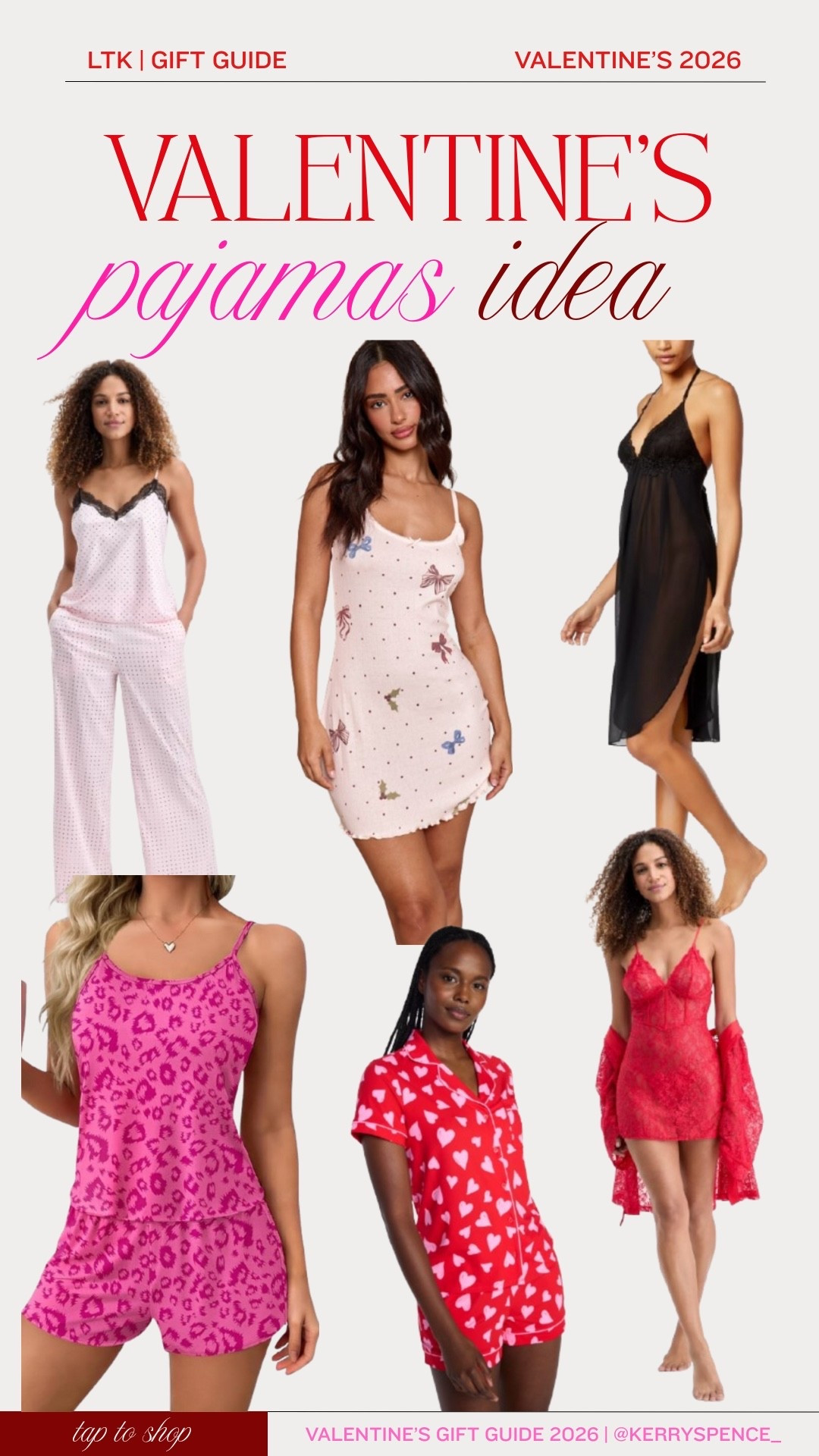 Keep it spicy this valentine’s by shopping these pajamas pieces!
Items are linked below !

#LTKValentine