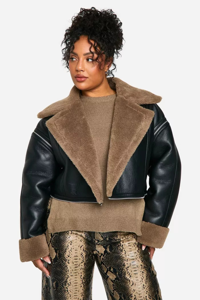 Plus 4 In 1 Detachable Aviator | boohoo (US & Canada)