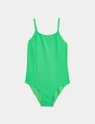 Crinkle Swimsuit (6-16 Yrs) | M&S Collection | M&S | Marks & Spencer IE