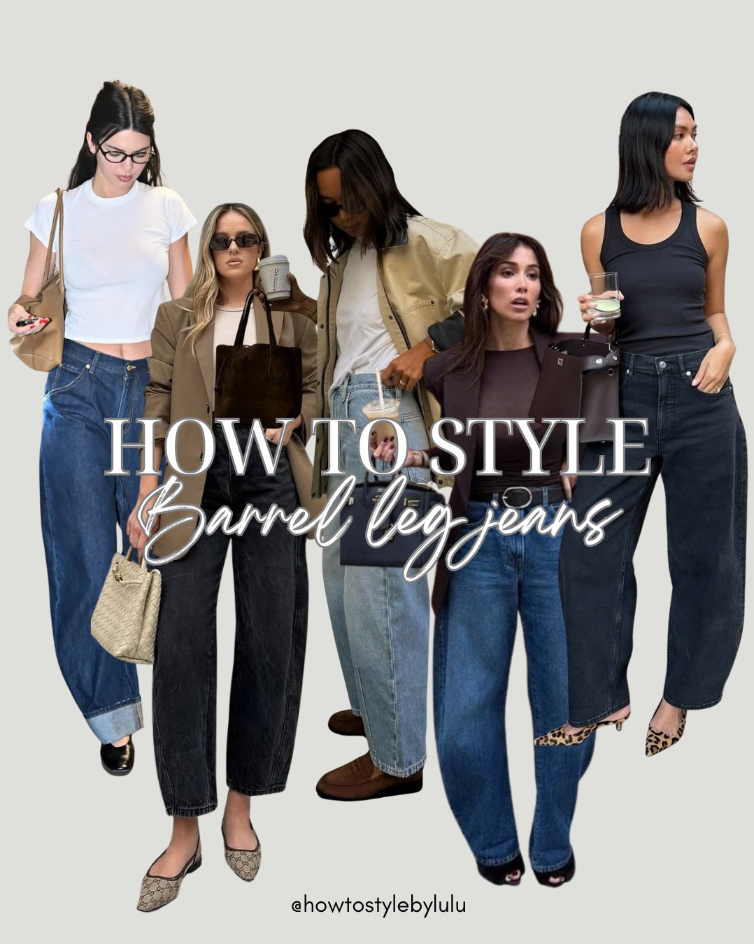 HOW TO STYLE BARREL LEG JEANS IN 7 WAYS✨🫶🏼

#LTKjeans #LTKstyletip #LTKspring