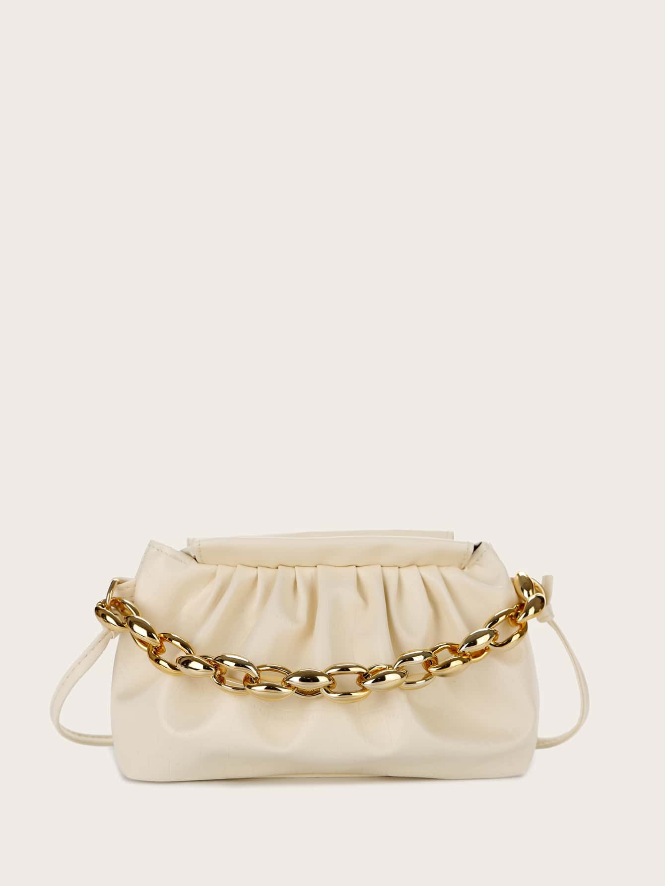 Chain Ruched Bag | SHEIN