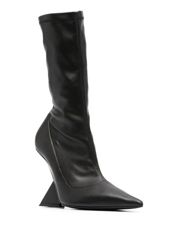 The Attico Cheope 105mm Ankle Boots - Farfetch | Farfetch Global