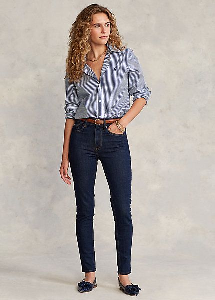 Tompkins High-Rise Skinny Jean | Ralph Lauren (UK)