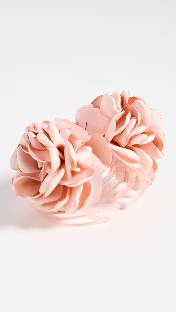 Lele Sadoughi Peony Flower Claw Hair Clip | Shopbop | Shopbop