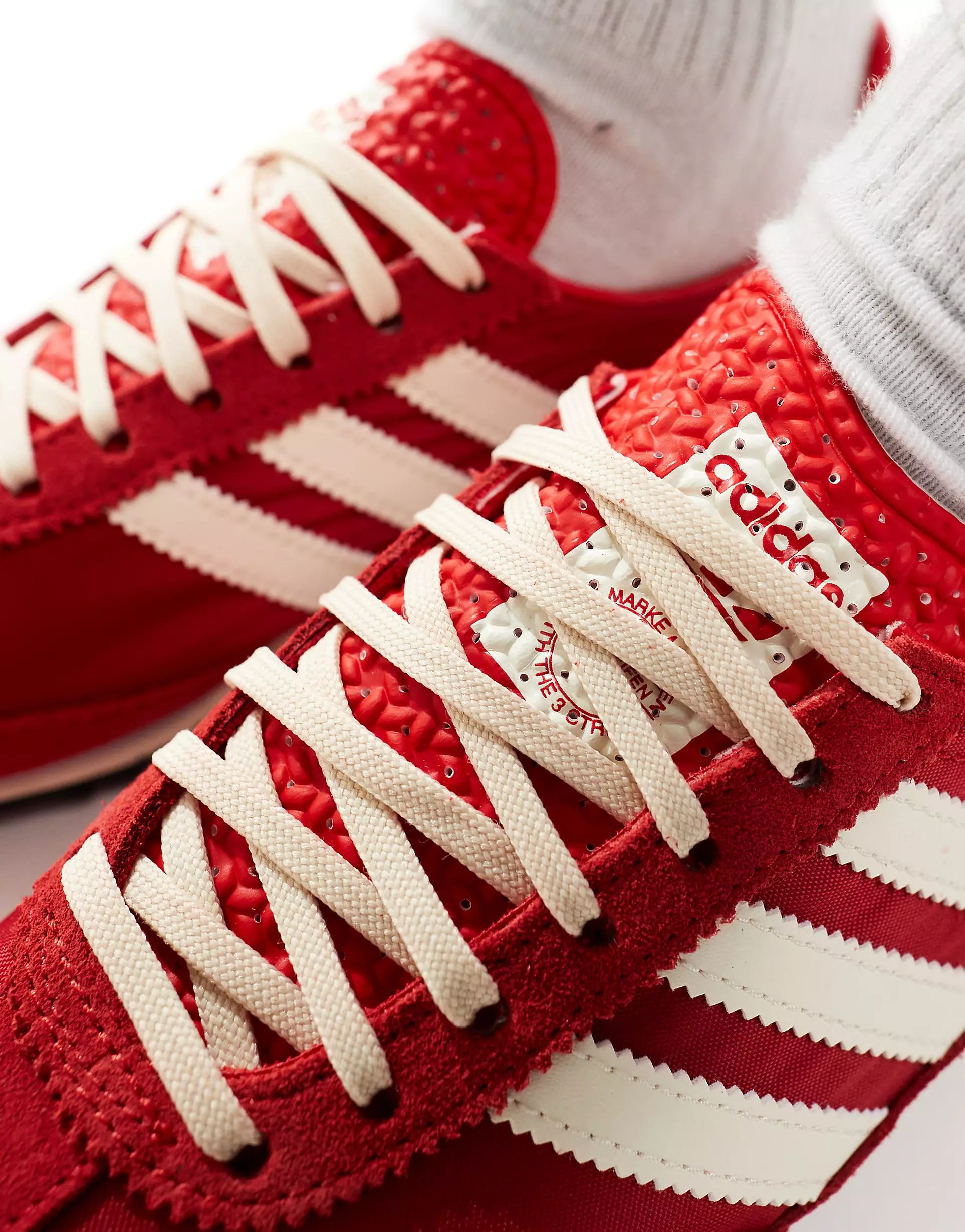 adidas Originals SL72 sneakers in red | ASOS (Global)