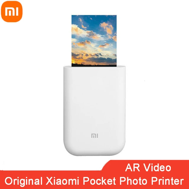 Original xiaomi pocket photo printer zink inkless tecnologia mini multifuncion ar impressão de v... | Aliexpress BR (BR)