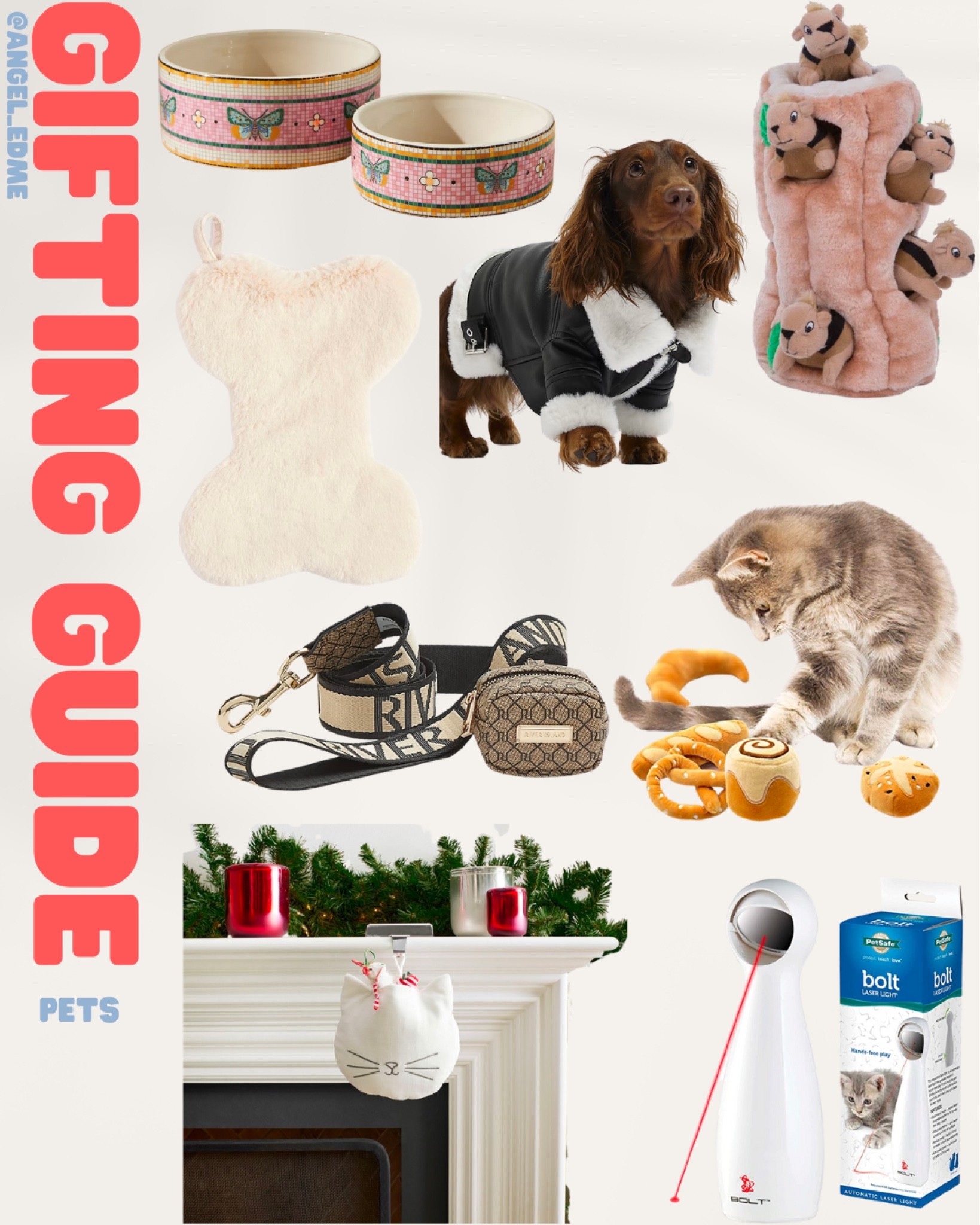 How could we ever leave the pets out of the picture when thinking of the holidays. Here are some sweet things that you can get for the pets in your life.


#pets
#christmas
#giftguide
#dog
#cat

#LTKunder100 #LTKHoliday #LTKSeasonal