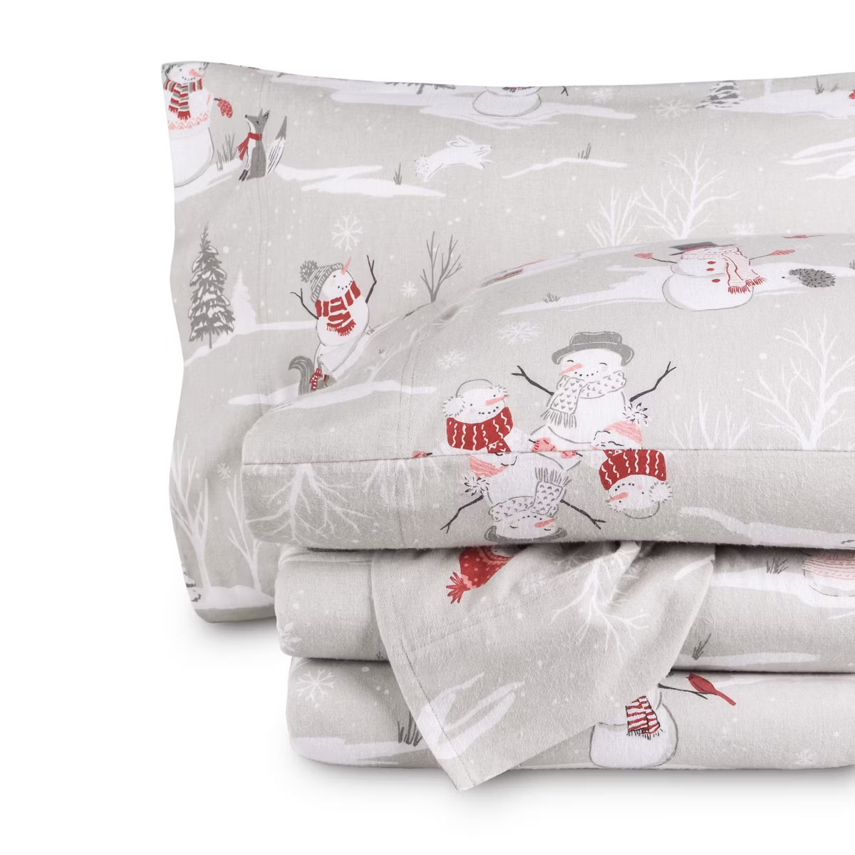 100% Cotton Flannel Printed Pattern Sheet Set by Bare Home | Target