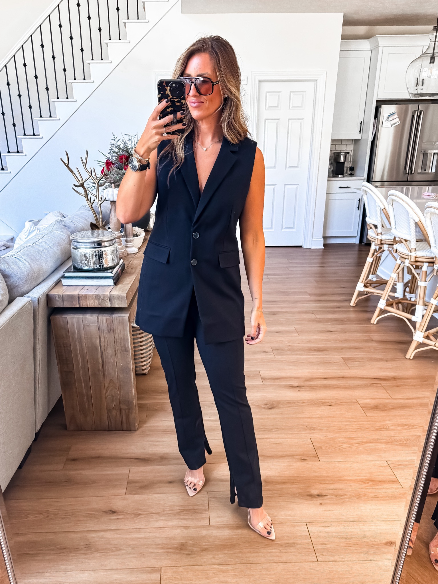 New LOFT finds! 
Size med top large bottoms

#LTKMidsize #LTKOver40 #LTKFindsUnder100