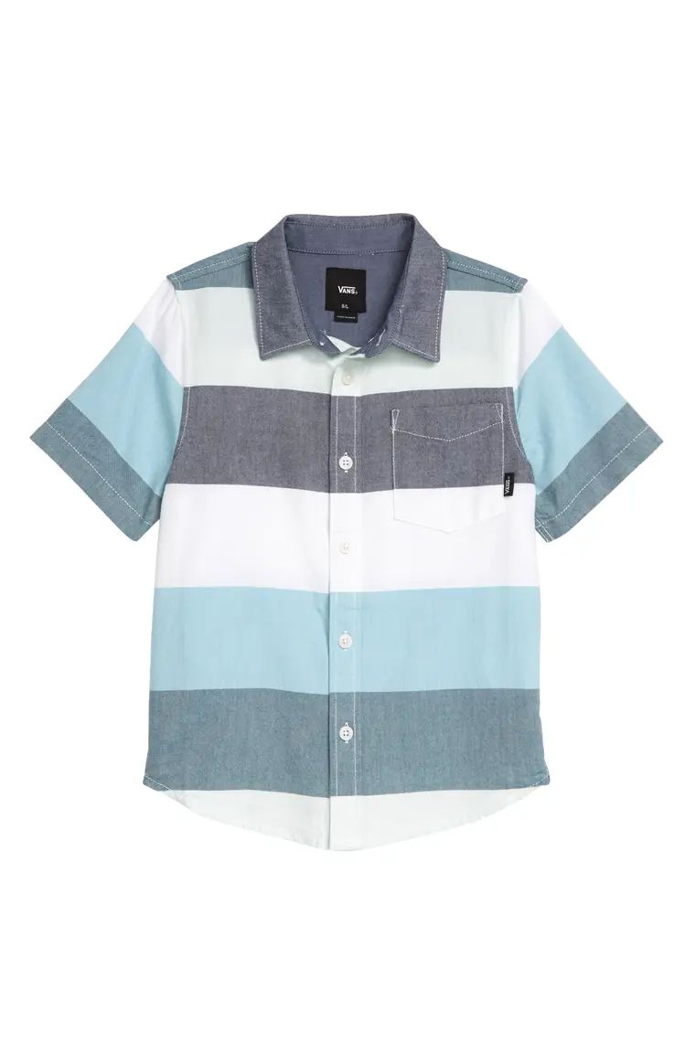 Houser Stripe Short Sleeve Button-Up Shirt | Nordstrom