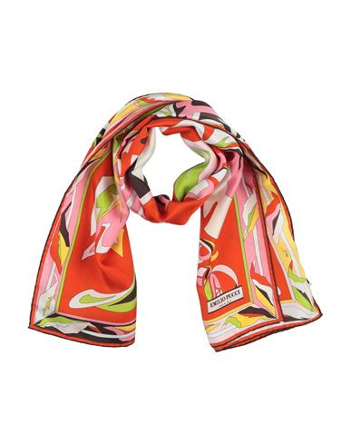 Pucci Woman Scarf Orange Size - Silk | YOOX (US)