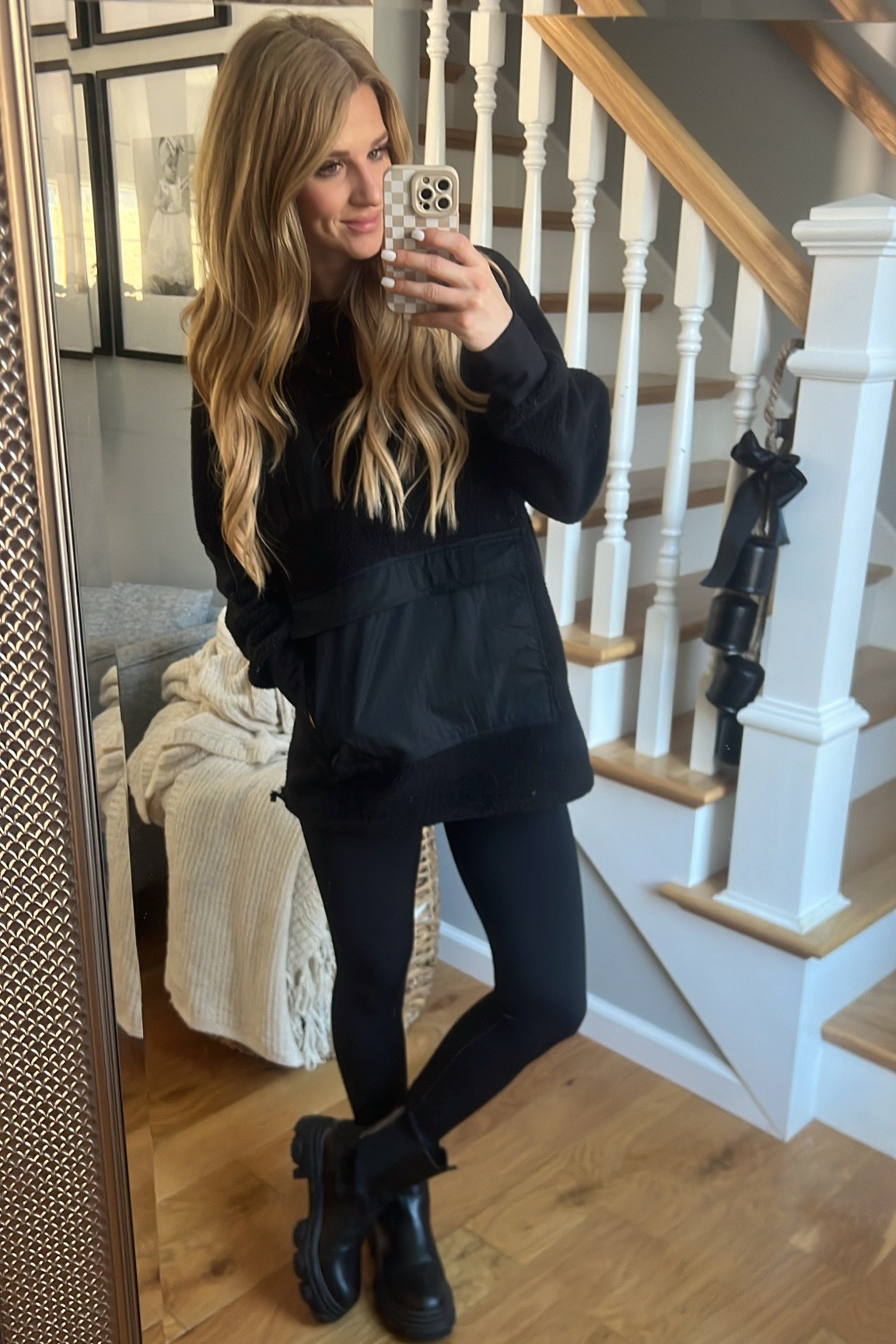 All black outfit. Fall/Winter outfit. Black boots. 

#LTKWorkwear #LTKSeasonal
