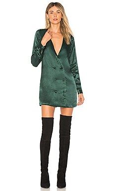 L'Academie The Cadet Dress in Emerald from Revolve.com | Revolve Clothing (Global)
