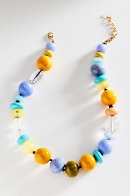 Chunky Beaded Mix Necklace | Anthropologie (US)