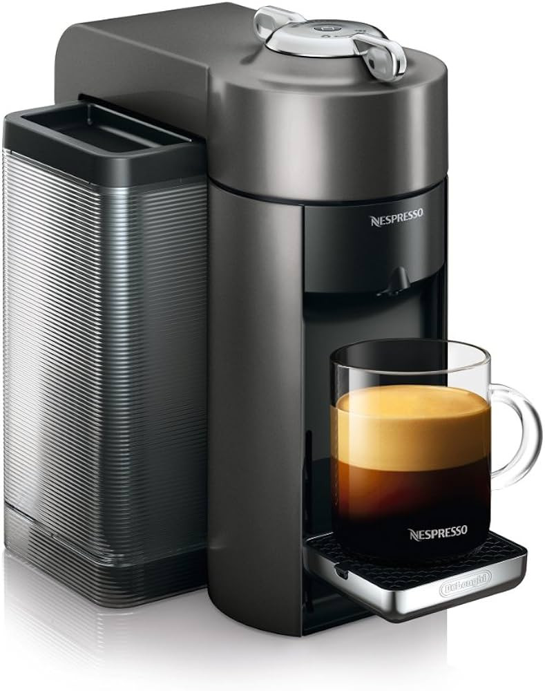 Nespresso Vertuo Coffee and Espresso Maker,1597 ml, by De'Longhi, Graphite Metal | Amazon (US)