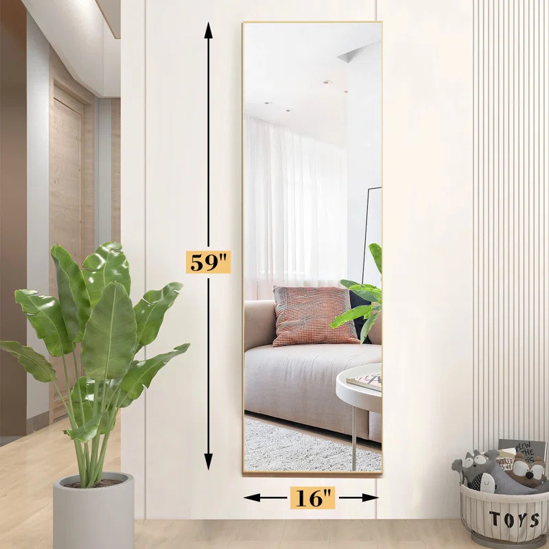 Dochas Aluminum Rectangle Mirror | Wayfair North America