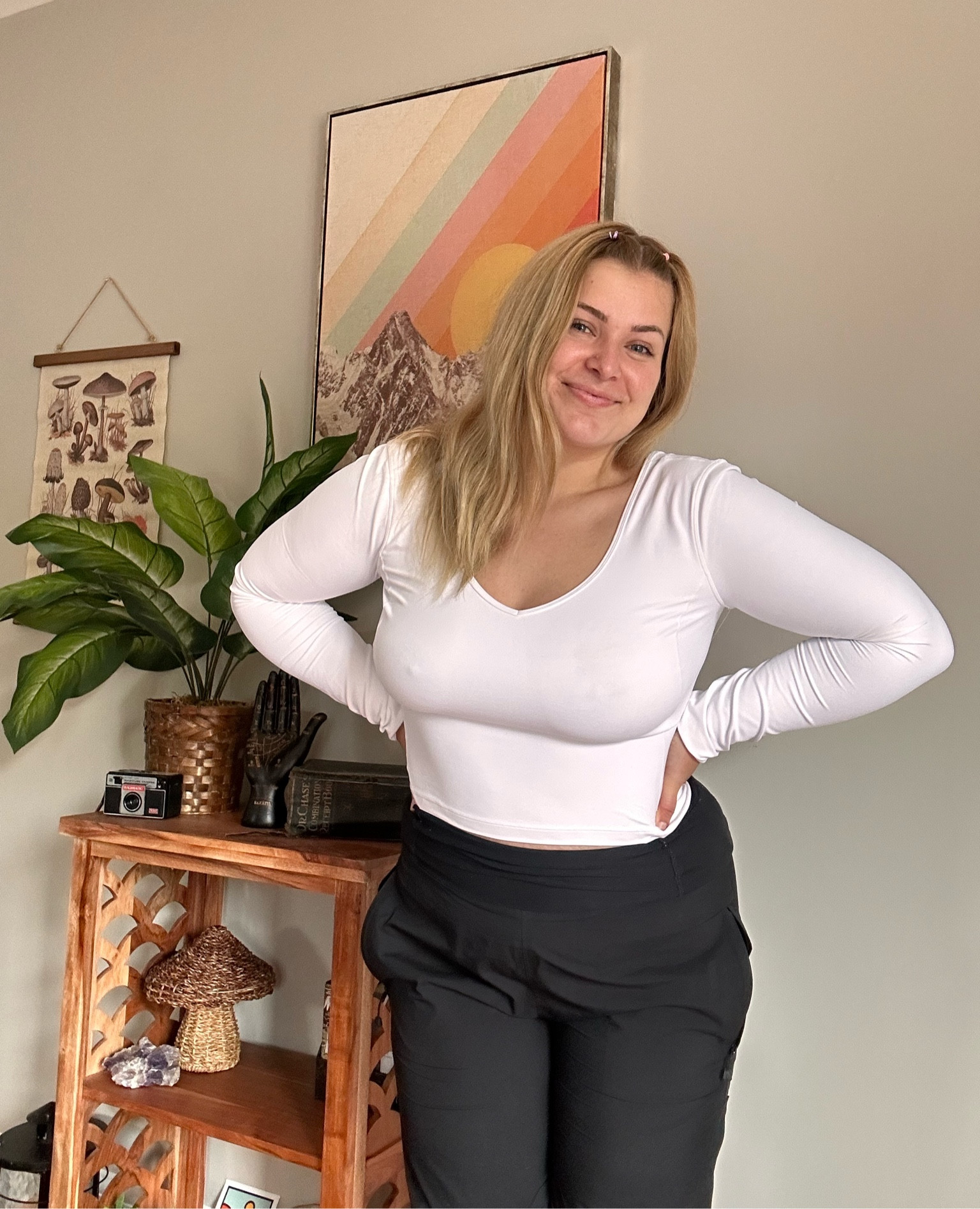 My go to hiking top - simple, fits well and comfortable! Adventure Girl Approved 🫶🏻 

#LTKmidsize #LTKGiftGuide #LTKtravel