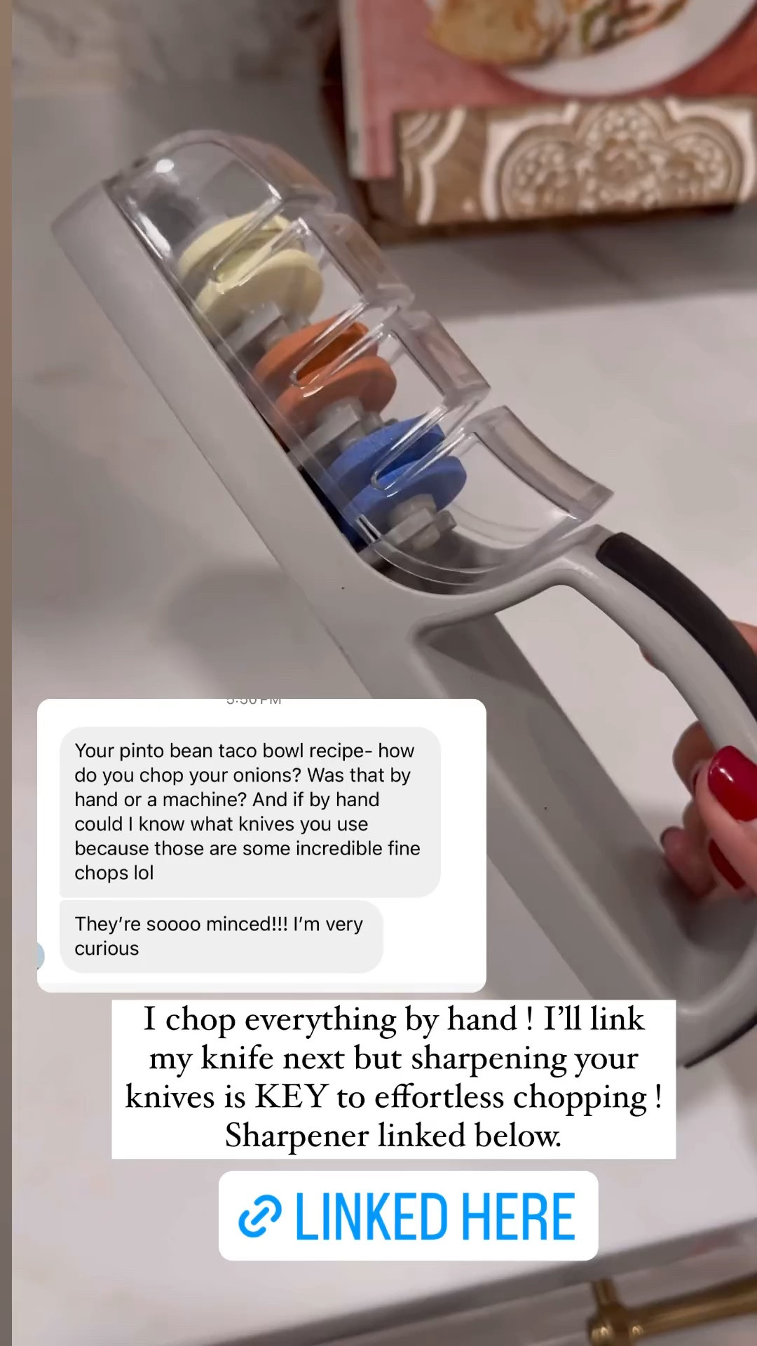 This knife sharpener is key to keeping my favorite knives working well!

#LTKfamily #LTKhome