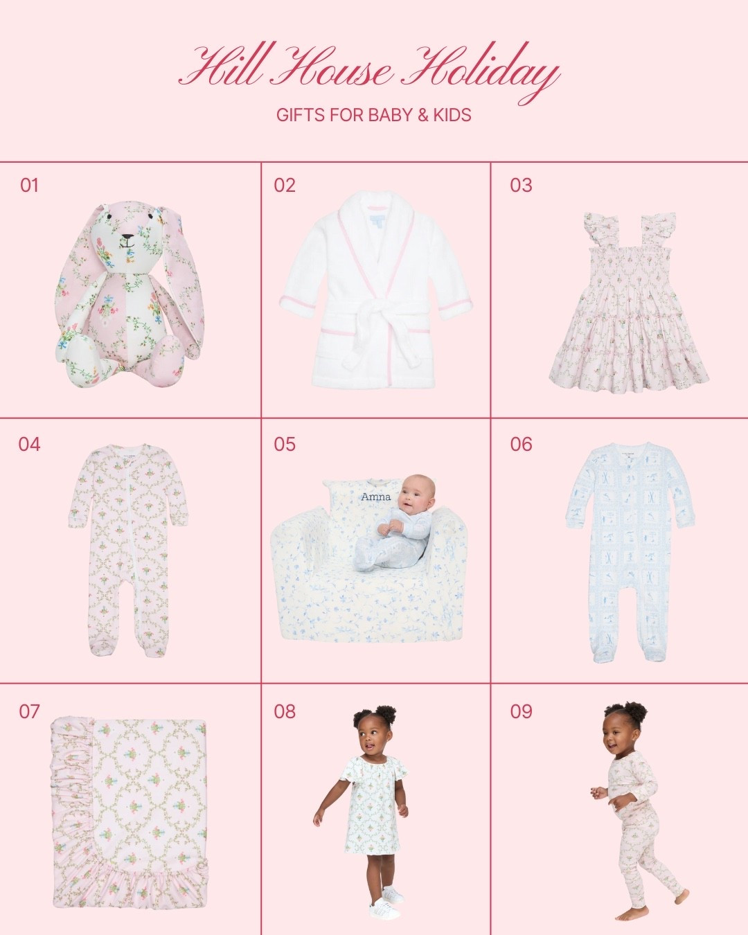 Hill House Home gifts for baby & toddler! 

Baby girl gifts / baby girl Christmas gifts / baby girl gift guide / toddler girl gift guide / toddler gift guide / hill house home / baby pajamas / baby girl pajamas 

#LTKKids #LTKGiftGuide #LTKBaby