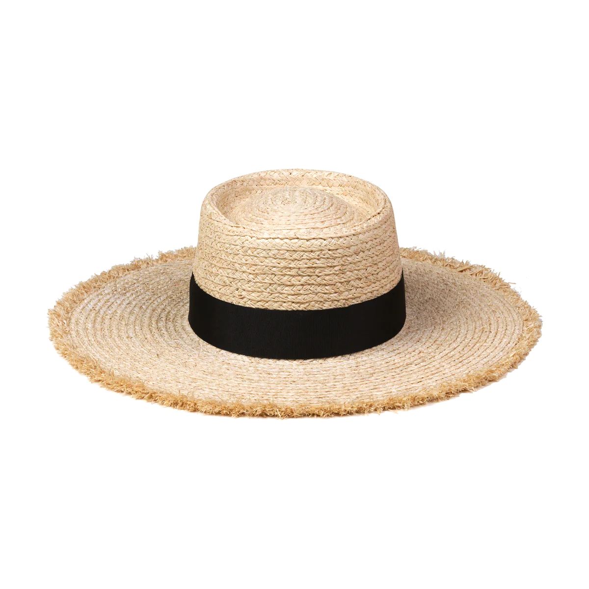 The Ventura - Straw Boater Hat in Natural | Lack of Color US | Lack of Color