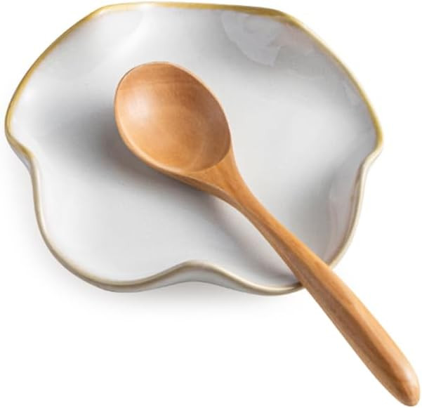 Amazon.com: Miamolo Spoon Rest for Stove Top, Spoon Holder for Stove, 5.3In Ceramic Spoon Rest fo... | Amazon (US)