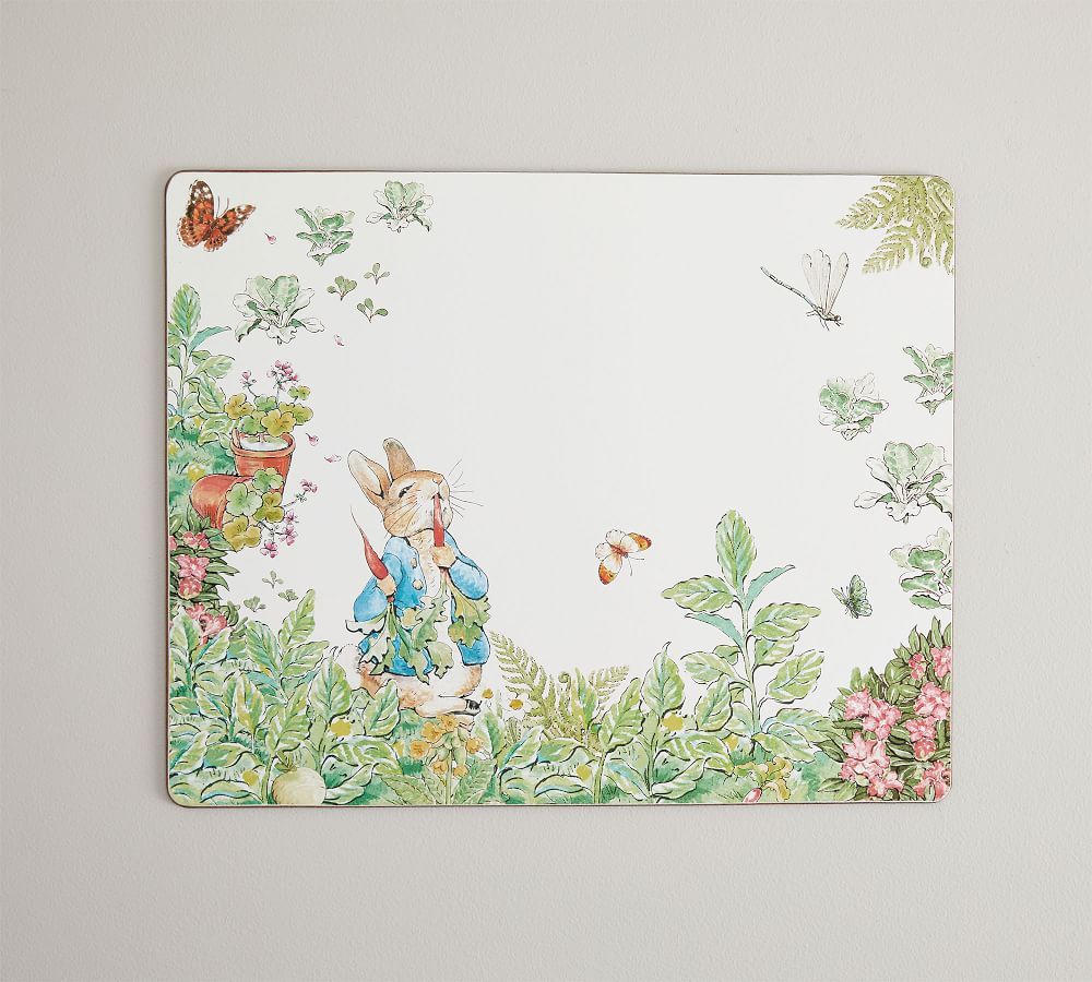 Peter Rabbit Garden Cork Placemats, Set of 4 | Pottery Barn (US)