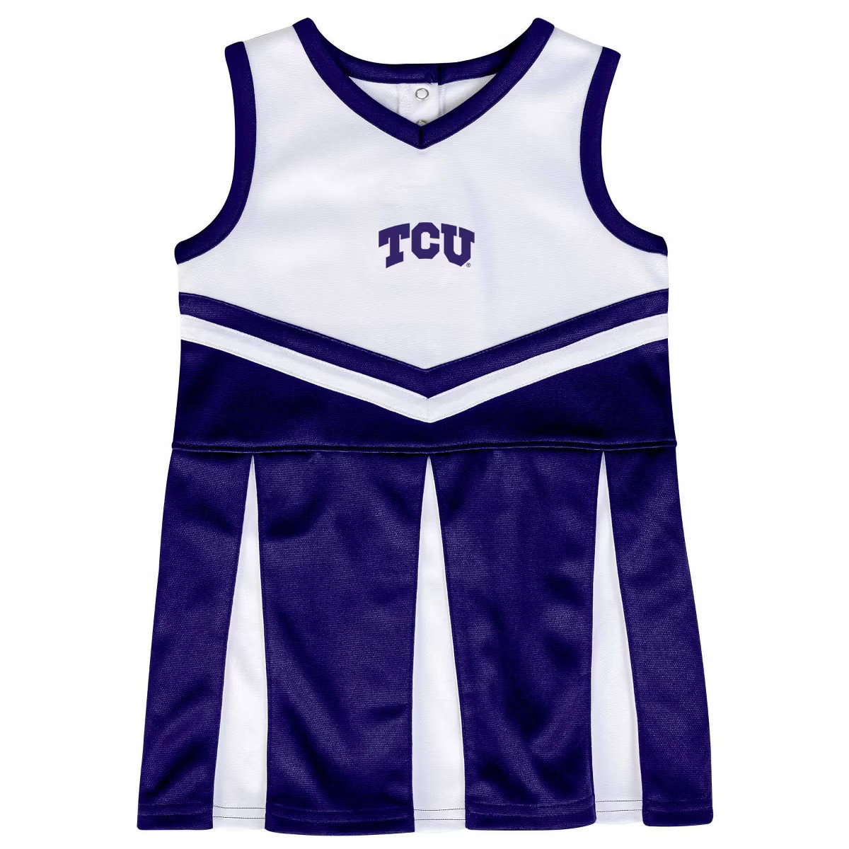 NCAA TCU Horned Frogs Girls' Short Sleeve Toddler Cheer Dress Set | Target