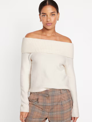 SoSoft Off-the-Shoulder Sweater for Women | Old Navy (US)