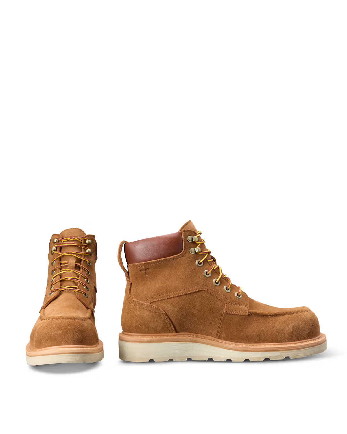 LongHaul Waterproof Moc Composite Toe Work Boot in Cashew Roughout - Men's Lace Up Boot | Tecovas | Tecovas