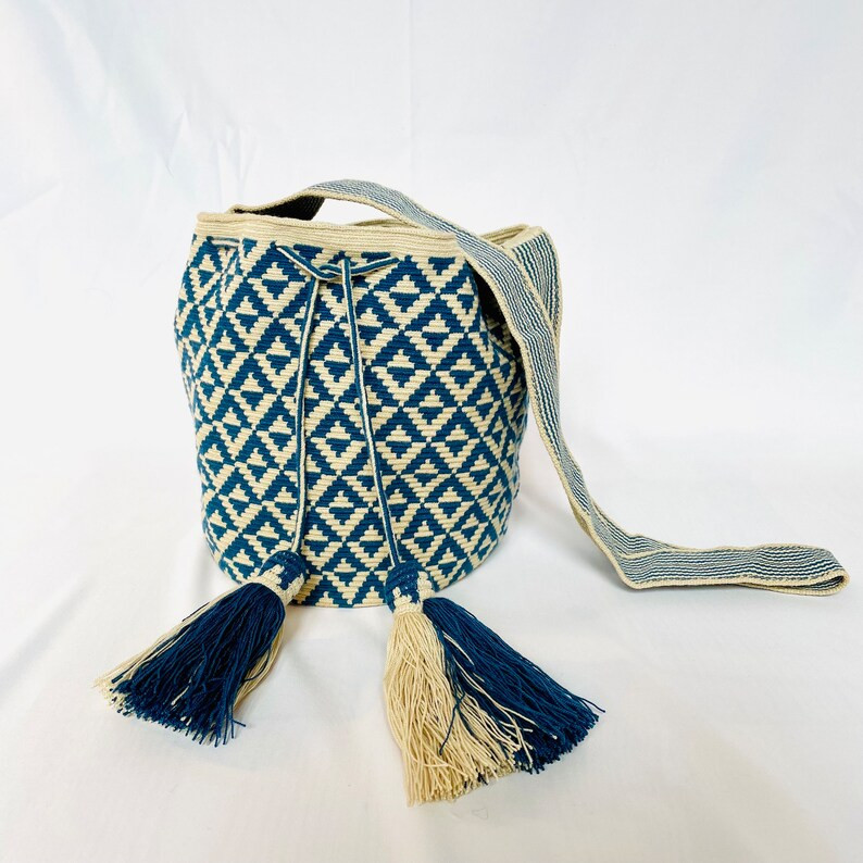 Original Wayuu Mochila Crossbody Bag Fair Trade handgefertigte kolumbianische Wayuu-Tasche Mittel... | Etsy (DACH)